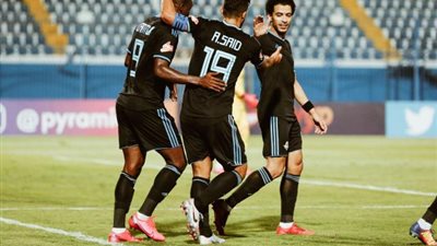أنطوي يقود بيراميدز لعبور الحدود بهدف في الشوط الأول