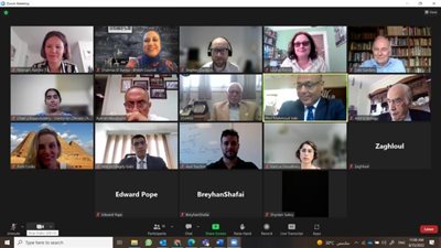 أكاديمية البحث العلمي تنظم ندوة دولية حول التغيرات المناخية وآثرها علي الغذاء