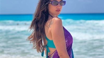 درة تتألق بإطلالة مختلفة في أحدث جلسة تصوير