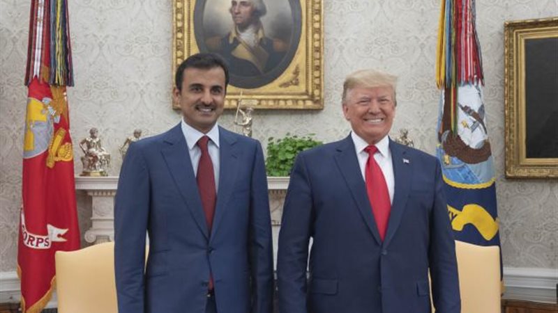 تميم وترامب