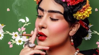 صور.. جيهان خليل بـ ”السيجارة” في جلسة تصوير جديدة