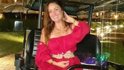 نرمين الفقى بإطلالة شبابية فى أحدث ظهور