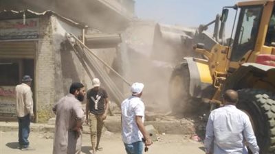 شاهد.. «الجيزة» تشن حملات إزالة ضد الأكشاك وتعديات الطريق