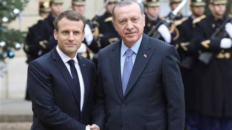 أردوغان وماكرون