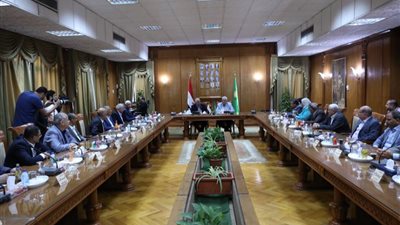 وزير التعليم العالي يرأس اجتماع مجلس جامعة المنوفية
