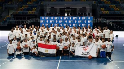 مشاركة بارزة لأطفال الأولمبياد الخاص بمعسكر كرة السلة بلا حدود بأفريقيا 2022