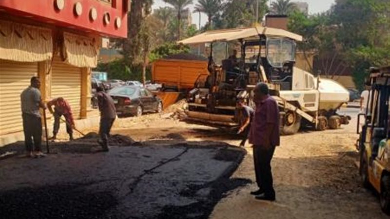 رصف وتطوير الشوارع
