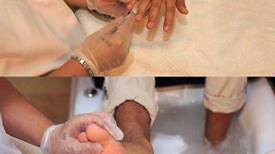 ماحكم عمل الباديكير للرجال بواسطة النساء؟.. الإفتاء تُجيب