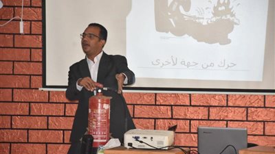 شاهد.. تدريب خادمات التربية بالكنسية على السلامة والصحة المهنية