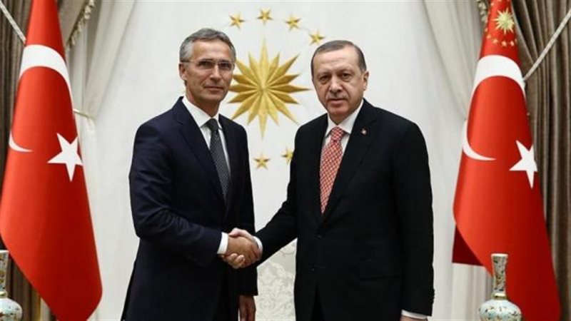 أردوغان وأمين الناتو