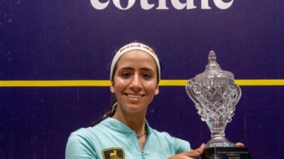 تتويج نوران جوهر لاعبة وادى دجلة ببطولة ساوث ويسترن للسيدات بعد تغلبها على منافستها نور الطيب