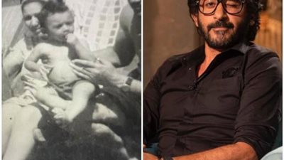 أيام ما كنا على الحجر.. أحمد حلمي يشارك في تحدي الطفولة