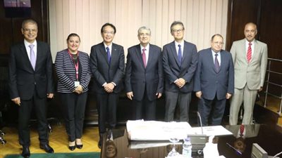 وزير الكهرباء يستقبل الرئيس التنفيذي لشركة يابانية لبحث سبل دعم وتعزيز التعاون