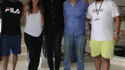 نجلاء بدر وهانى عادل أبطال الحكاية الثانية من مسلسل ” الغراب” بتوقيع إيهاب عمرو (صور)