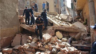 صحة سوهاج: 7 وفيات من أسرة واحدة في حادث إنهيار منزل بقرية ونينة الغريبة