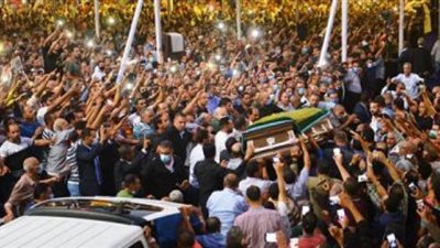 دفن جثمان رجل الأعمال الراحل محمد فريد خميس