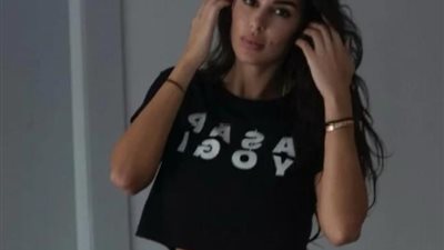 ياسمين صبرى تستعرض جمالها من ”الجيم”