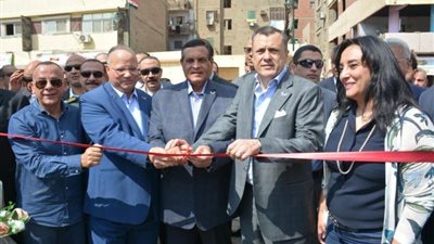 وزيرا التنمية المحلية والسياحة والآثار ومحافظ القاهرة يفتتحون منطقة شجرة مريم