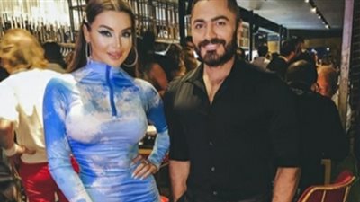 بالفيديو.. جوهرة ترقص بلدي مع تامر حسني علي أغنية”حلو المكان”