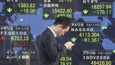 سعود مؤشرات الأسهم اليابانية ببورصة طوكيو اليوم