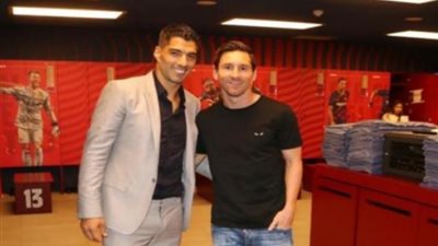 من ميسي لسواريز في وداعه : لا تستحق الطرد وأراك قريبا يا صديقي