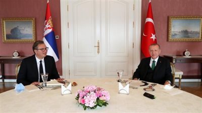 عاجل.. تفاصيل لقاء أردوغان ونظيره الصربي بإسطنبول