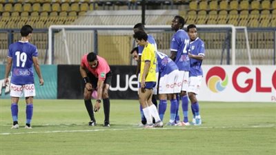 المقاصة يتعادل سلبيا مع المقاولون العرب في الشوط الأول