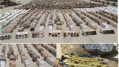 إحباط محاولة وتهريب 15 ألف طربة حشيش و2 طن بانجو و200 كيلو لمخدر الهيدروبالسويس