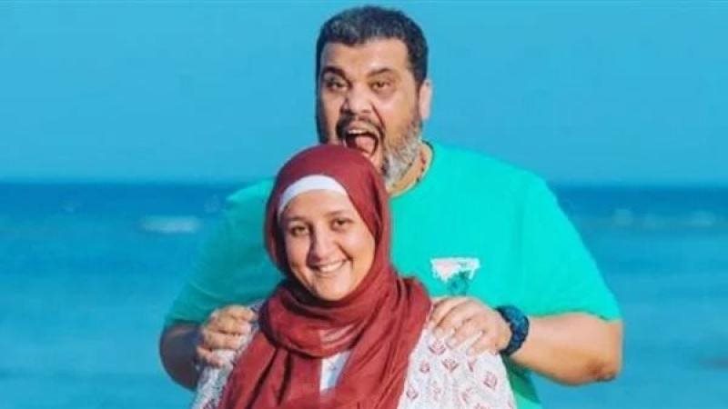 أحمد فتحى وزوجته