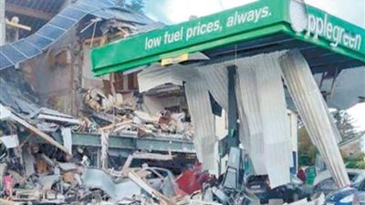 بحور دماء.. تفاصيل انفجار محطة وقود بدولة كبري