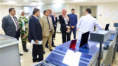 مركز بحوث الإلكترونيات يبحث تعزيز سبل التعاون مع الهيئة العامة للاستثمار