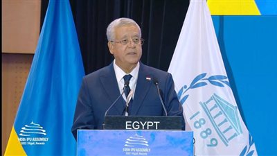 رئيس مجلس النواب يُلقي كلمة أمام الجمعية الـ 145 للإتحاد البرلماني الدولي