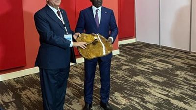 حنفي جبالي  يلتقي رئيس الجمعية الوطنية بكوت ديڤوار