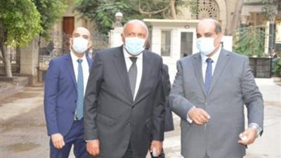 شكرى يفتتح المقر الجديد لمركز القاهرة لتسوية النزاعات