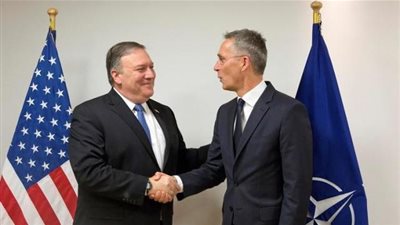 عاجل.. تصريحات خطيرة لـ «بومبيو» وأمين «الناتو» عن أزمة شرق المتوسط