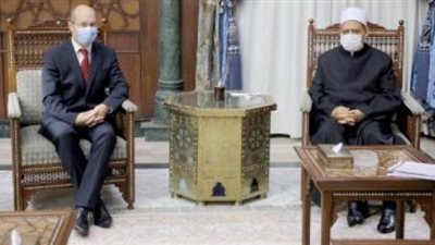 شيخ الأزهر يبحث مع سفير المجر ترسيخ ثقافة التعايش السلمي