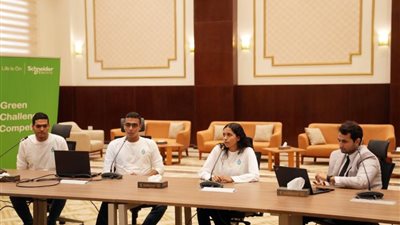 الانتقال إلى المرحلة النصف نهائية في مسابقة ”التحدي الأخضر للاستدامة” مع شنايدر إلكتريك وجامعة ”الملك سلمان” بجنوب سيناء