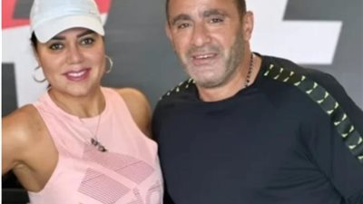 رانيا يوسف بإطلالة رياضية مع أحمد السقا