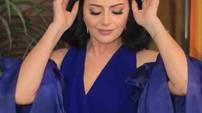 الأزرق له أسرار.. هبة عبد الغني تخطف الأنظار في أحدث جلسة تصوير