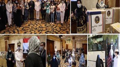 الداخلية تهدى ماكينات حياكة لعدد من السيدات المُعيلات من ذوى الإعاقة السمعية