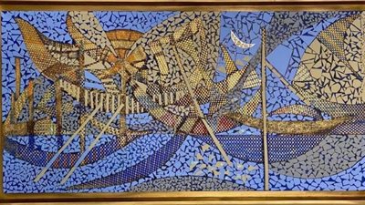 منتدى الفن الدولي يختار لوحة لعميد كلية الفنون بجامعة مصر للمعلوماتية للمشاركة في فاعلياته بـCop27