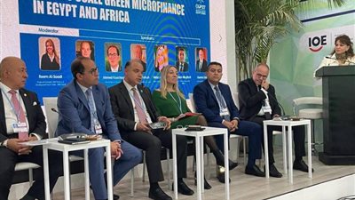 تفاصيل جلسة ”توسيع نطاق التمويل الأخضر الصغر في مصر وأفريقيا” بقمة المناخ cop27