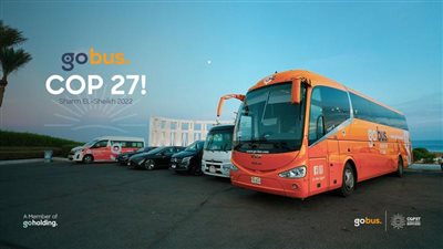 شرم الشيخ تواصل استقبال ونقل الوافدين بمؤتمر المناخ COP27 حفاظا علي البيئة عبر  جو باص