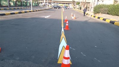 شاهد.. أعمال تطوير محيط محطة سكة حديد الجيزة وإزالة التعديات بمنشأة القناطر