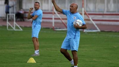 مشاهد من الظهور الأول للبرتغالي باتشيكو في مران الزمالك