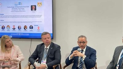 رئيس «الرقابة الإشعاعية» يشارك بجلسة المحطة النووية بالضبعة «طاقة نظيفة ومستدامة»