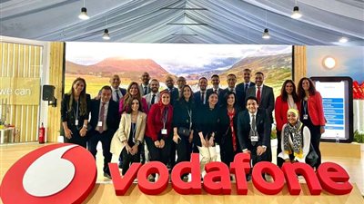 فودافون تستعرض أحدث الحلول التكنولوجية العالمية والمحلية بمؤتمر المناخ COP27...وتهدف لتحقيق مجتمع رقمي شامل مستدام