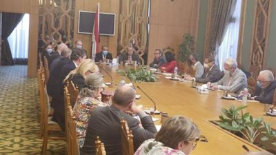 مساعد وزير الخارجية يلتقي بسفراء أوروبا المعتمدين في مصر..اعرف التفاصيل