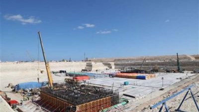 اليوم.. بدء الصبة الخرسانية الأولى للمفاعل الثاني بمحطة الضبعة النووية