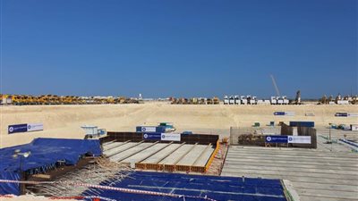 بالصور.. وزير الكهرباء يشهد فعاليات وضع الصبة الخرسانية للمفاعل الثاني بمحطة الضبعة